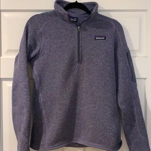 Like new, a pearled lavender color.